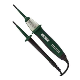 Extech Instruments ET28B Voltage Tester Manuel utilisateur | Fixfr