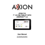 Axxion ATAB-710 Manuel utilisateur