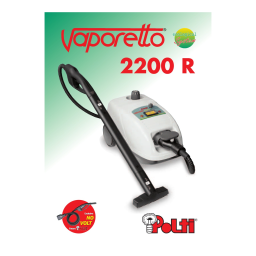 Polti Vaporetto 2200R Manuel du propriétaire | Fixfr