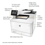 HP Color LaserJet Pro MFP M477 series Manuel utilisateur