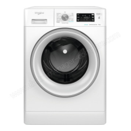 Whirlpool FFSNA 9258 W FR Washing machine Manuel utilisateur | Fixfr