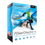 CyberLink PowerDirector 15 Manuel utilisateur