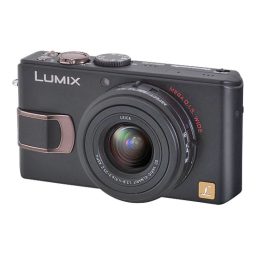 Panasonic DMC LX2 Manuel utilisateur | Fixfr