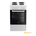 Beko FSS56000GWC Cuisini&egrave;re &eacute;lectrique Manuel utilisateur