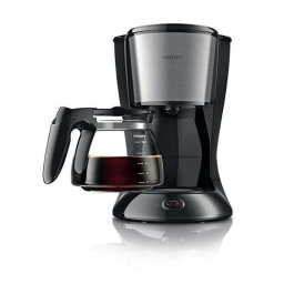Philips HD7447/00 Daily Collection Cafetière Manuel utilisateur | Fixfr