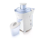 Philips CRP208/01 Daily Collection Couvercle de centrifugeuse Manuel utilisateur