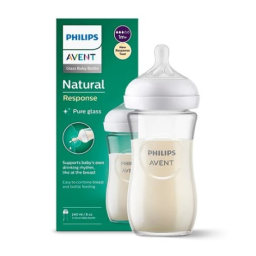 Avent SCY933/01 Avent Natural Biberon en verre Natural Manuel utilisateur | Fixfr
