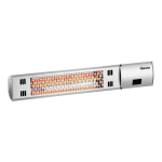 Bartscher 825215 Radiant heater W2000 E Mode d'emploi