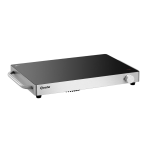 Bartscher 114366 Induction warming plate IW10 Mode d'emploi