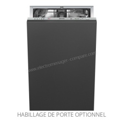 Smeg STA4513IN Lave vaisselle tout intégrable Product fiche | Fixfr