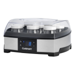 Cuisinart P0514E 12 pots + 2 faisselles 250ml Yaourti&egrave;re et fromag&egrave;re Product fiche