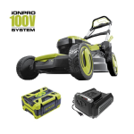 Sun Joe ION100V-21LM 100-Volt iONPRO Cordless Self Propelled Lawn Mower Kit Manuel du propri&eacute;taire