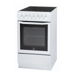 Indesit I5VMH2A(W)/EU Cooker Manuel utilisateur