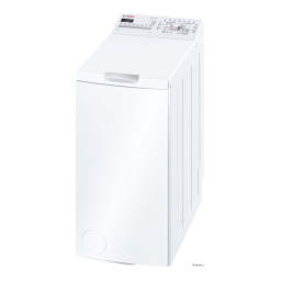 Bosch WOT24255OE Washing machine Manuel utilisateur | Fixfr