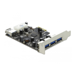Delock 89281 Carte PCI Express USB 3.0 + IA et PDF