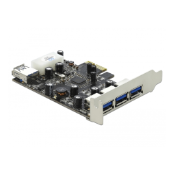 Delock 89281 Carte PCI Express USB 3.0 + IA et PDF | Fixfr