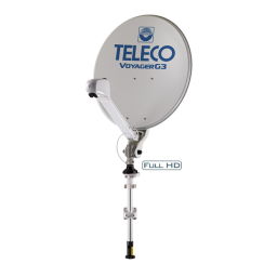 Teleco Voyager G3 65/85 SM LNB S1 Manuel utilisateur | Fixfr