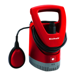 Einhell RG-SP 300 Pompe évacuation : AI Chat & PDF | Fixfr