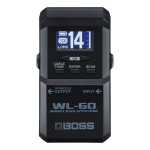 Boss WL-60 Wireless System Manuel utilisateur
