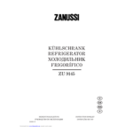 Zanussi ZU 9145 Notice d'utilisation | AI Chat &amp; PDF