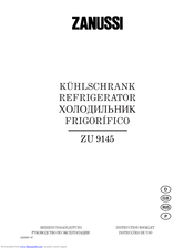 Zanussi ZU 9145 Notice d'utilisation | AI Chat & PDF | Fixfr