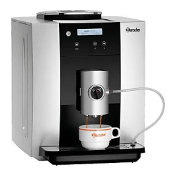 Bartscher 190080 Automatic coffee machine Easy Black 250 Mode d'emploi | Fixfr