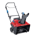 Toro Power Clear 721 QZR Snowthrower Manuel utilisateur