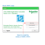 Schneider Electric Unity M580 Application Converter Mode d'emploi
