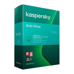 Kaspersky Anti-Virus Personal Pro 5.0 Manuel utilisateur | Fixfr