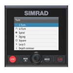 Simrad AP44 Manuel utilisateur