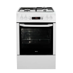 Beko CSE 63520 G Cuisini&egrave;re Manuel utilisateur