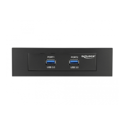 DeLOCK 61896 USB 3.0 Front Panel 2 Port Fiche technique | Fixfr