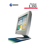 Eizo FlexScan L350 Manuel utilisateur