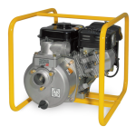 Wacker Neuson PG3A Dewatering Pump Manuel utilisateur