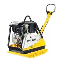 Wacker Neuson DPU 6055 : Notice d'Emploi + Chat IA | Fixfr