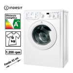 Indesit EWSD 61253 W EU.L Washing machine Manuel utilisateur