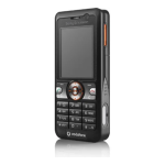 Sony Ericsson V630I Manuel utilisateur