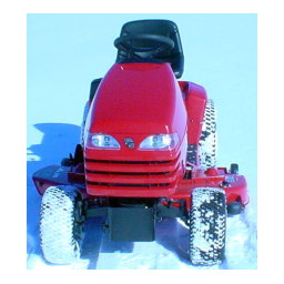 Toro 430 Garden Tractor Riding Product Manuel utilisateur | Fixfr