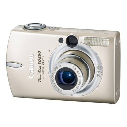 Canon PowerShot SD550 Manuel du propriétaire | Fixfr