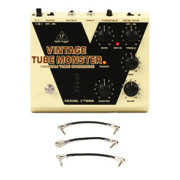 Behringer VT999 Manuel utilisateur | Fixfr