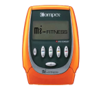 Compex MI-FITNESS TRAINER Manuel utilisateur