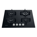 Indesit ING 62T/BK Hob Manuel utilisateur