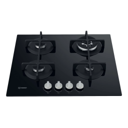 Indesit ING 62T/BK Hob Manuel utilisateur | Fixfr