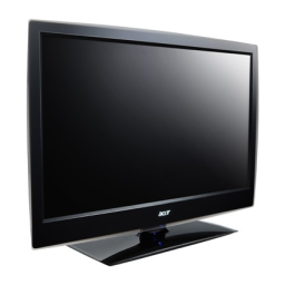 Acer AT4258ML Acer TV Manuel utilisateur | Fixfr