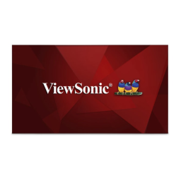 ViewSonic CDX5562 DIGITAL SIGNAGE Mode d'emploi | Fixfr