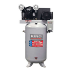 King Canada KC-7180V1-MS HIGH OUTPUT 7.5 PEAK HP 80 GALLON AIR COMPRESSOR Manuel utilisateur