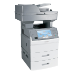 Lexmark X656 Manuel utilisateur