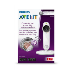 Avent SCD860/01 Avent Écoute-bébé connecté Manuel utilisateur | Fixfr