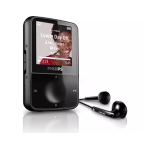 Philips SA1VBE16K/02 GoGEAR Baladeur vid&eacute;o MP3 Manuel utilisateur