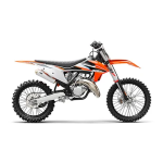 KTM 125 SX 2021 Manuel utilisateur